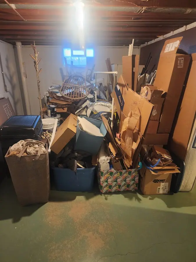 Roll-off dumpster container at job site for Construction Dumpster Rental in Cibolo